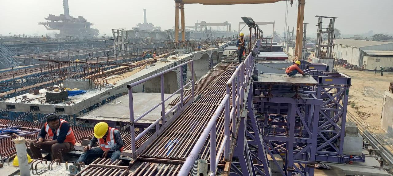 SHORTLINE MOLD –PRECAST SEGMENT CASTING