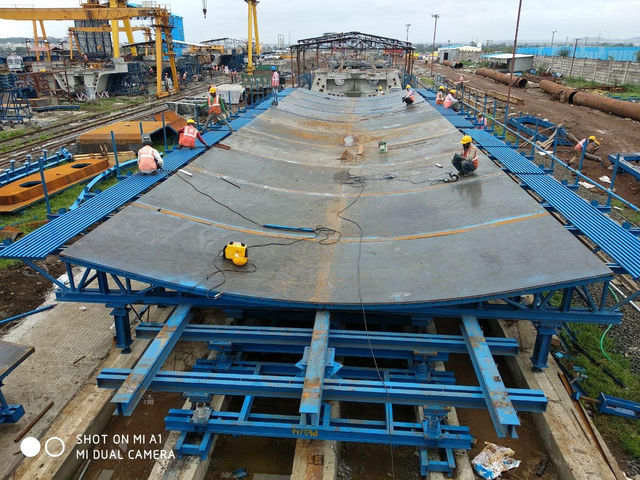 SPINE MOULD FOR SEGMENTAL CASTING